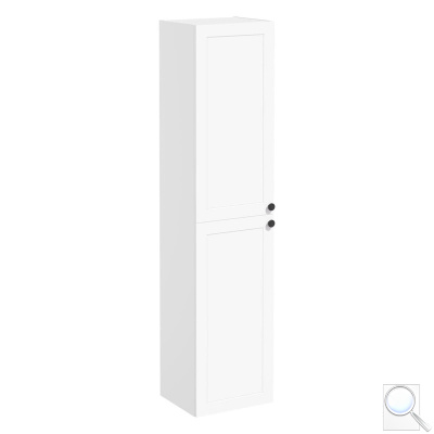 Koupelnová skříňka vysoká Vitra Root 40x180x35 cm bílá mat ROOTCV40BI. obr. 1