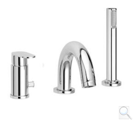 Vanová baterie Paffoni Pavia se sprchovým setem chrom CA040.