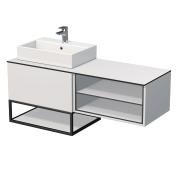 Koupelnová skříňka pod umyvadlo Naturel Oxo 140x58x50 cm bílá mat OXO140701ZKDSBM. obr. 2&nbsp;