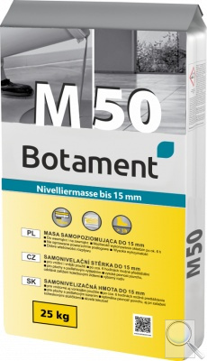 Samonivelační stěrka M 50. 