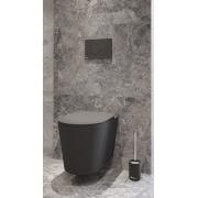 WC se sedátkem softclose závěsné SAT Infinitio černá mat zadní odpad SATINF010RREXPBKM. obr. 9 