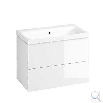 Koupelnová skříňka s umyvadlem Cersanit Medley 80x61.5x45 cm bílá lesk S801-351-DSM obr. 1