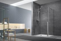 Sprchová zástěna Walk-In / Dveře SAT Walk-in Xmotion + boční zástěna