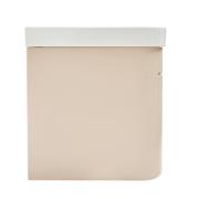 Koupelnová skříňka s umyvadlem SAT Fusion 97,5x43x45 cm pískově béžová mat SATFUSION100BEU. obr. 5 