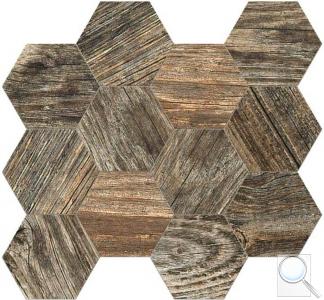 Mozaika Fineza Timber Design stonewash hexagon