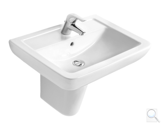 Umyvadlo Ideal Standard Eurovit 65x46 cm otvor pro baterii uprostřed V302801. obr. 1