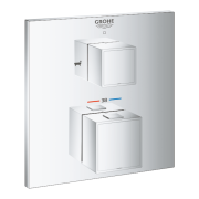 Termostat Grohe Grohtherm Cube bez podomítkového tělesa chrom 24155000. obr. 2 