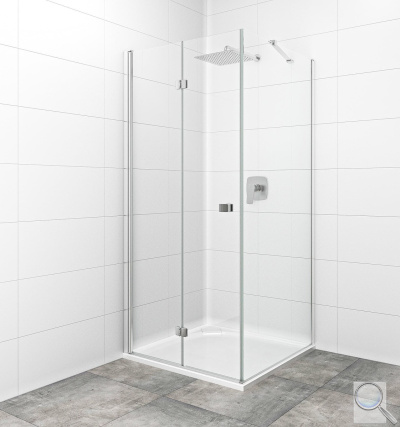 Sprchový kout čtverec 80x80 cm SAT SK SIKOSK80STENASK80. obr. 1