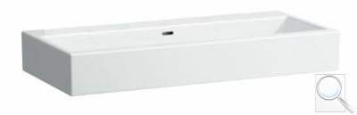 Nábytkové umyvadlo Laufen Living City 100x46 cm bez otvoru pro baterii H8184370001091. obr. 1