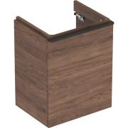 Koupelnová skříňka pod umyvadlo Geberit Smyle Square 44,2x62x35,6 cm, 49,2x62x40,6 cm, 53,6x62x43,3 cm ořech. pravá 500.363.JR.1, levá 500.364.JR.1 
