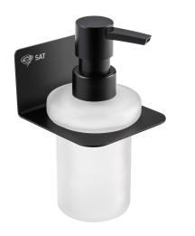 Dávkovač mýdla SAT Mood černá SATDMOOD99MC