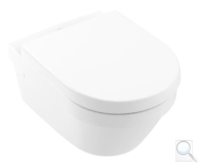 WC se sedátkem softclose závěsné Villeroy & Boch Architectura zadní odpad 4694HRR1. obr. 1