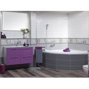 Držák ručníků Optima Glass chrom/bílá GLASDRZRUCB. obr. 5 