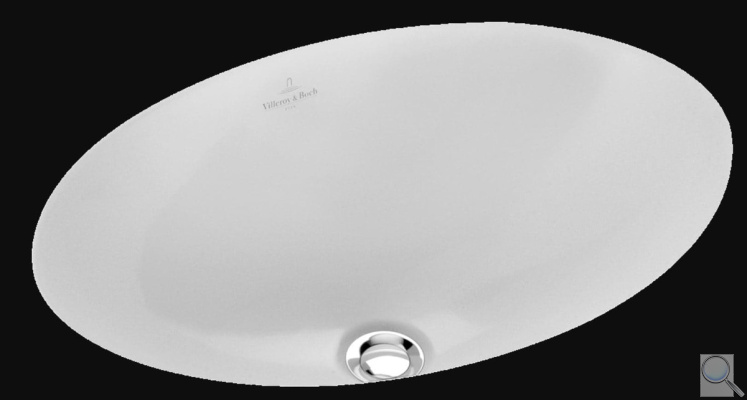 Zápustné umyvadlo Villeroy & Boch Loop & Friends 616130R1. obr. 1