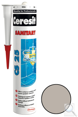 Silikon Ceresit CS 25 šedá 280 ml. 
