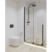 Sprchový systém SAT s termostatickou baterií černá SATSSTKC. obr. 2