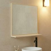 Zrcadlo s poličkou Ceramia Easy 60x61,5 cm jasmín EASYZRCJ. &nbsp;(5)