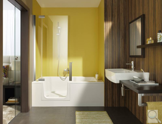 Vana s dvířky Artweger Duett akrylát pravá nebo levá. 