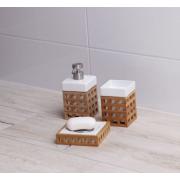 Dóza Optima Libra bílá/bambus LIB27. obr. 3