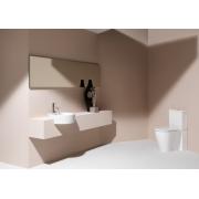 Polozápustné umyvadlo Laufen Living City 46x46 cm otvor pro baterii uprostřed H8134310001041. obr. 2 