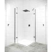 Sprchové dveře Strike New (Model s černými profily)