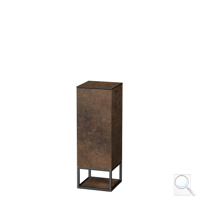 Koupelnová skříňka nízká Naturel Oxo 35x79x35 cm měď mat OXO351011DLM. obr. 1