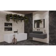 Vestavná polička SAT Aurum matná černá 60x30 cm SATAURN6030MB. obr. 5&nbsp;