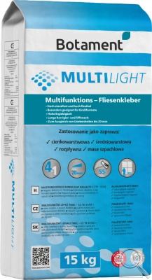 Multifunkční lepicí tmel MULTILIGHT. 