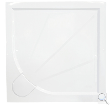 Sprchová vanička čtvercová z litého mramoru (LIMCC).