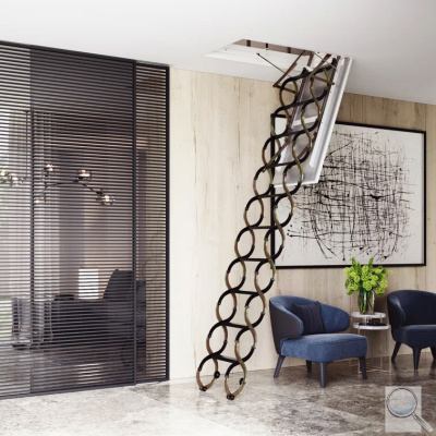 Půdní schody do stropu protipožární LUSSO PP. 