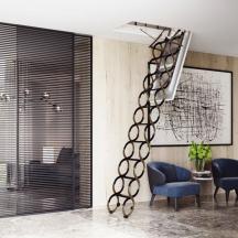 Půdní schody do stropu protipožární LUSSO PP