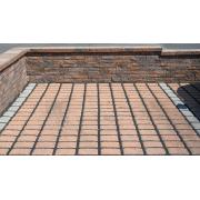 Voděpropustná dlažba ERBO CSB. povrch reliéf - barva červená 3