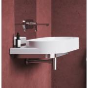 Umyvadlo Ravak Yard 80,5x50 cm s černou konzolí X000001686. obr. 4&nbsp;