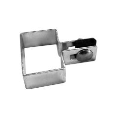 Příchytka na sloupek 60 x 40 mm koncová Zn