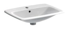 Zápustné umyvadlo Geberit Selnova 60x45 cm otvor pro baterii uprostřed 500.307.01.1