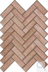 Dlažba Bestile Spica caldera hnědá