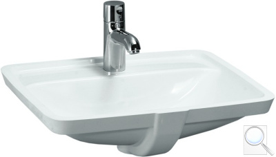 Zápustné umyvadlo Laufen Pro 56x45 cm otvor pro baterii uprostřed 1396.1.000.104.1. 