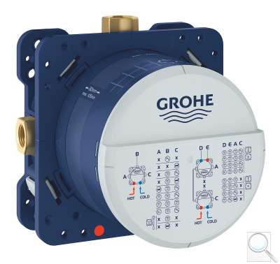 Podomítkové těleso Grohe Rapido SmartBox bez baterie 35600000. 