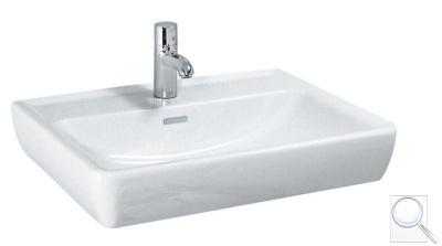 Umyvadlo Laufen Pro 60x48 cm otvor pro baterii uprostřed H8189524001041. obr. 1