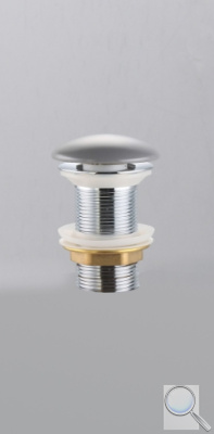 Průtočný umyvadlový vtok SAT Infinitio 5/4" šedá matná PZATKALGRM. obr. 1