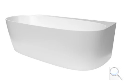 Volně stojící vana SAT Agnes 180x86 cm litý mramor levá i pravá SATAG1800. obr. 1