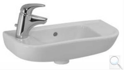Umývátko Laufen Pro 50x25 cm otvor pro baterii vlevo H8169570001051 obr. 1