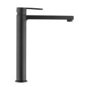 Vysoká umyvadlová baterie Paffoni Ringo bez výpusti černá mat RIN081NO. obr. 3&nbsp;