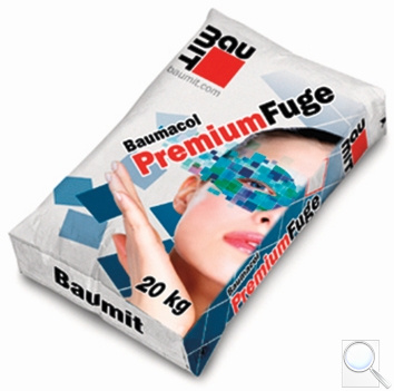 Voděodolná spárovací hmota Baumacol PremiumFuge Baumit. 