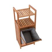 Koš na prádlo Naturel Home 35,5x95x39,5 cm ořech mat HOMEKOS2. obr. 3