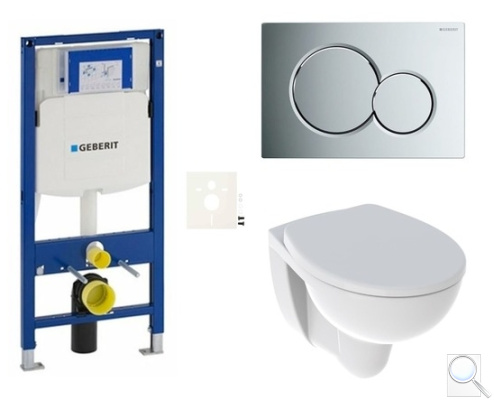 Závěsný WC set do lehkých stěn / předstěnová KOLO Rekord SIKOGES4K8. obr. 1