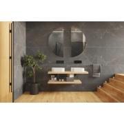 Umyvadlo na desku SAT Aula 40x40 cm bez otvoru pro baterii, bez přepadu SATAU4040. obr. 3&nbsp;