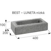 Plotové tvarovky Luneta. luneta nízká 