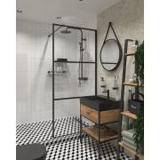 Sprchová zástěna Walk-In 100 cm SAT Walk-in SATBWI100CPPRC. &nbsp;(8)