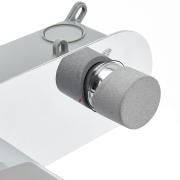 Sprchová baterie SAT Fusion včetně podomítkového tělesa beton SATBSFU101B. obr. 3